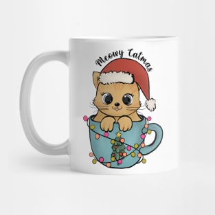 Meowy Catmas Mug